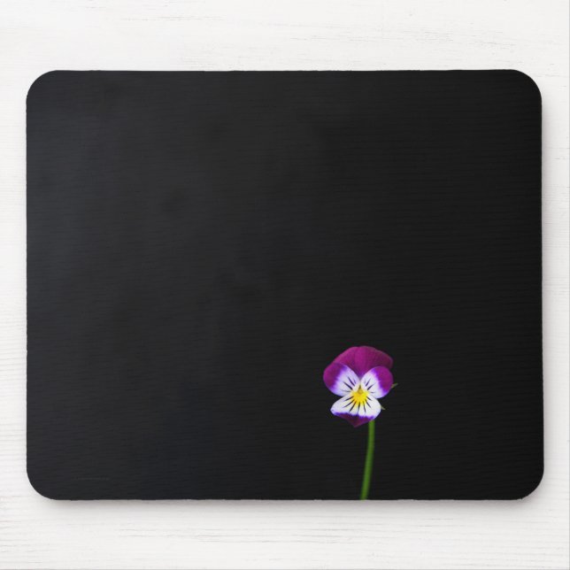Violet Flower mpcn Mouse Pad (Front)