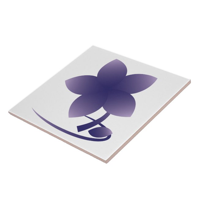 Violet flower nb tile (Side)