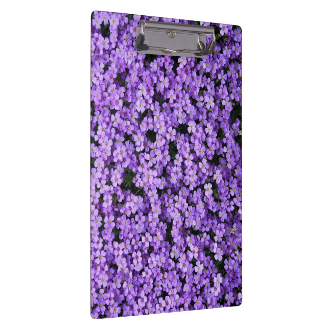 Violet Flowers Clipboard (Right)