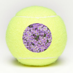 Violet Flowers Tennis Balls Beautiful Violets