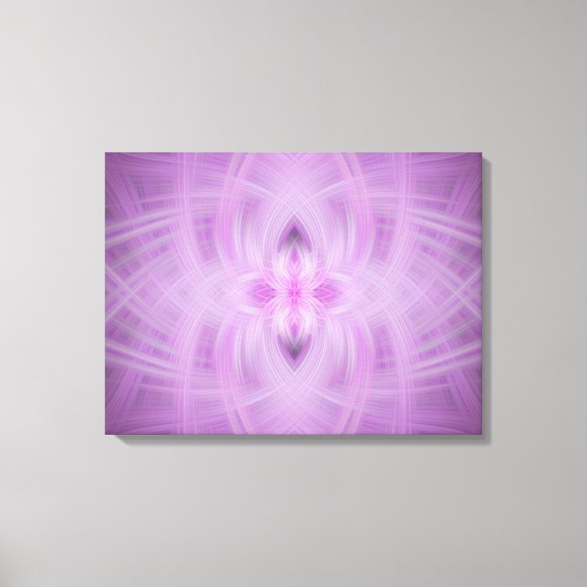 VIOLET -  Fractal Art - Canvas Print (Front)