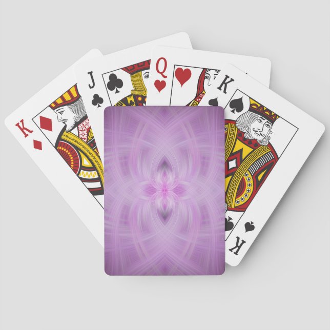 VIOLET -  Fractal Art - Playing Cards (Back)