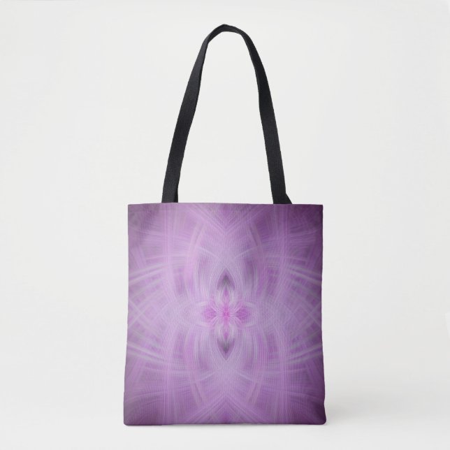 VIOLET -  Fractal Art - Tote Bag (Front)