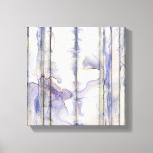 Violet Free Expression Watercolor Canvas Print