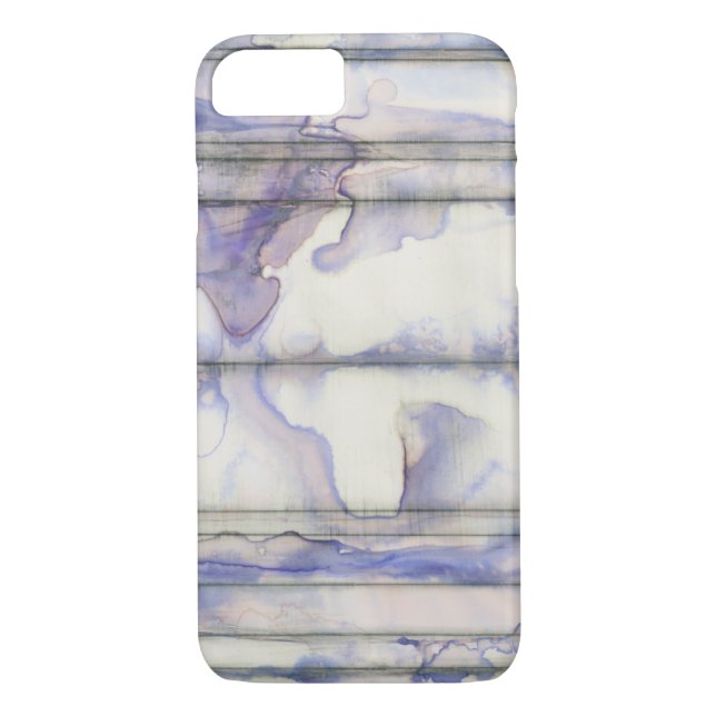 Violet Free Expression Watercolor Case-Mate iPhone Case (Back)