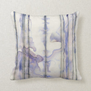 Violet Free Expression Watercolor Cushion