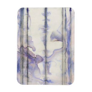 Violet Free Expression Watercolor Magnet