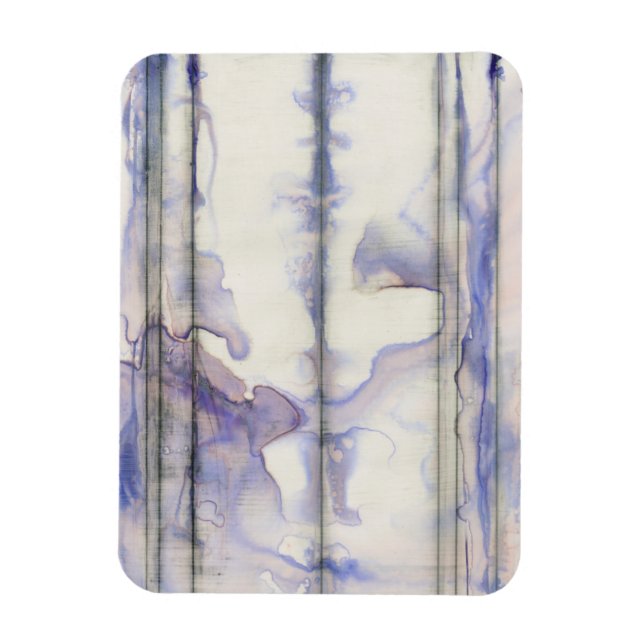 Violet Free Expression Watercolor Magnet (Vertical)