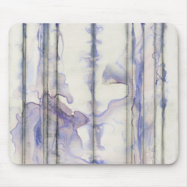 Violet Free Expression Watercolor Mouse Mat (Front)