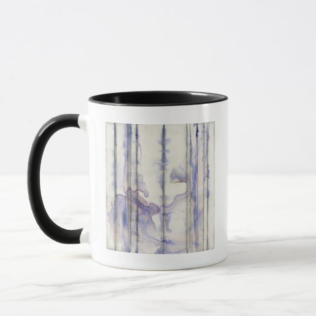 Violet Free Expression Watercolor Mug (Left)