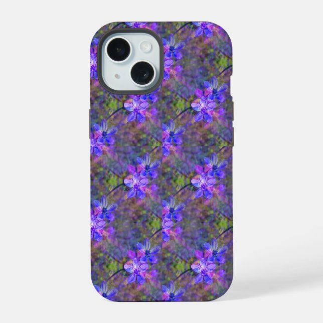 Violet garden...... iPhone 15 case (Back)
