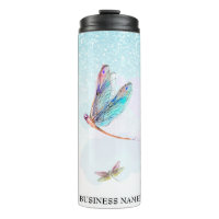 *~* Violet Glitter Dragon Fly Girly Aqua