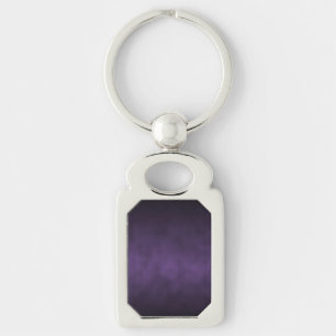 Violet Gothic Ombre Background Art Key Ring