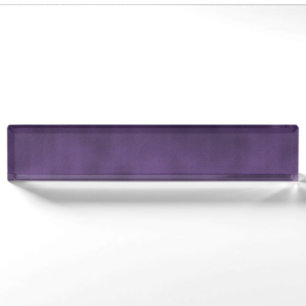 Violet Gothic Ombre Background Art Nameplate