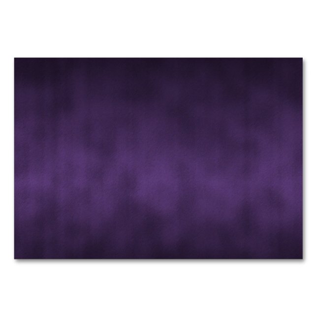 Violet Gothic Ombre Background Art Table Number (Back)