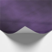 Violet Gothic Ombre Background Art Wrapping Paper (Corner)