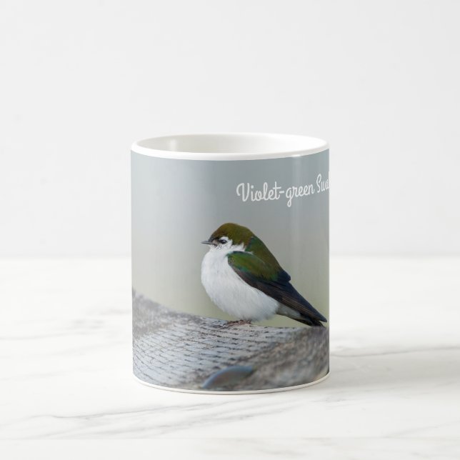 Violet-green Swallow Coffee Mug (Center)