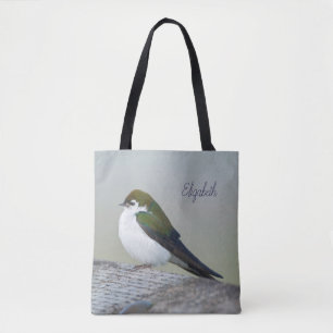 Violet-Green Swallow Tote Bag