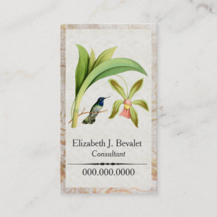Violet Headed Hummingbird Business Cards