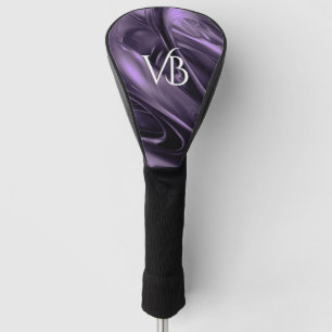 Violet Heaven Initial Golf Head Cover