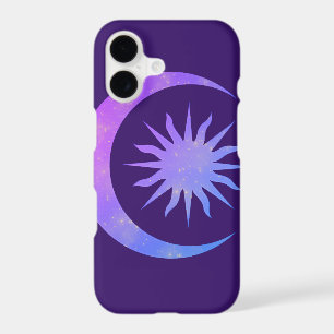 Violet Indigo Purple Moon & Sun Zen