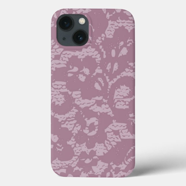 Violet lace Case-Mate iPhone case (Back)