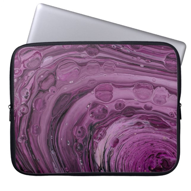 Violet Laptop Sleeve (Front)