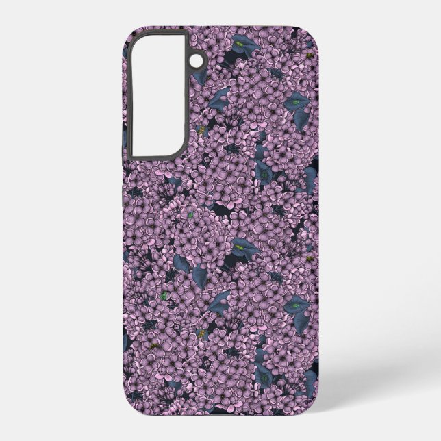 Violet Lilac garden Samsung Galaxy S22+ Case (Back)