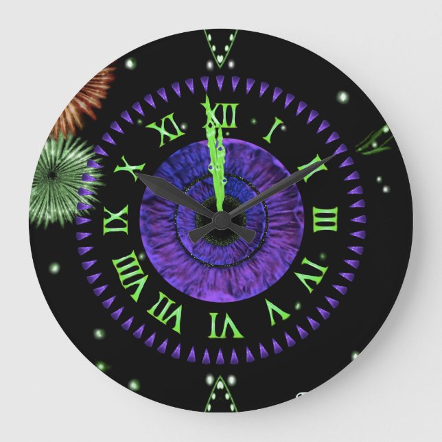 Violet Midnight Clock (Front)