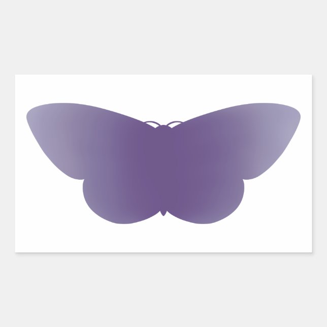 Violet Moth Gradient Sticker (Front)