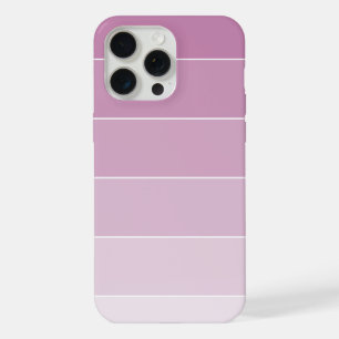 Violet Ombré Stripes iPhone 15 Pro Max Case