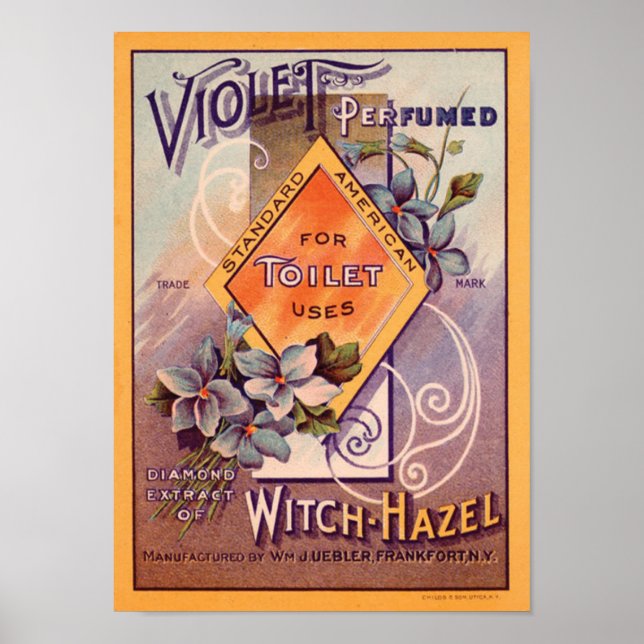 Violet Perfume Poster (Front)