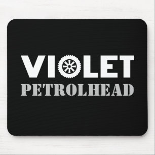 Violet Petrolhead Mouse Mat