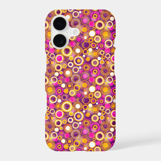 Violet Polka Dot Pattern (Back)