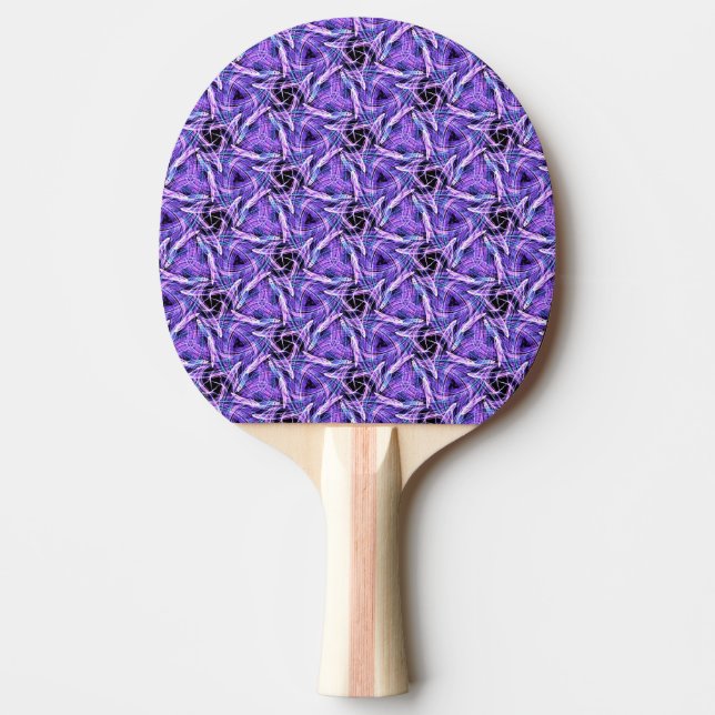 Violet Pulse Ping Pong Paddle (Front)