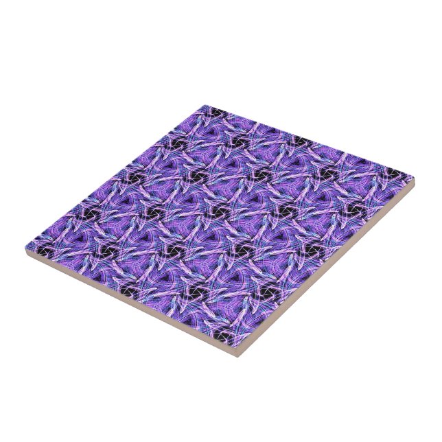 Violet Pulse Tile (Side)