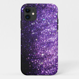 Violet Purple iPhone Sparkle Glitter Case