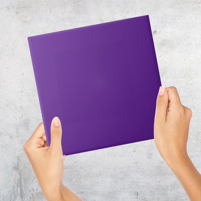 Violet Purple Solid Colour Tile (Violet Purple Solid Colour Tile plain ans simple )