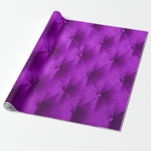 Violet purple velvet capitone textile background, wrapping paper