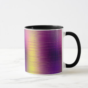 Violet Radio Waves Mug
