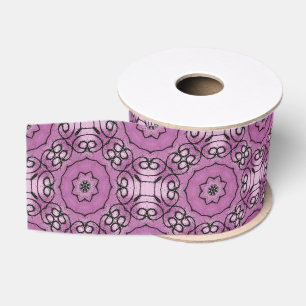 Violet ribbon grosgrain ribbon