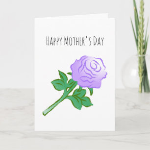 Violet Rose Card