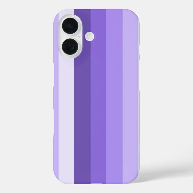 Violet shadow stripes Case-Mate iPhone case (Back)
