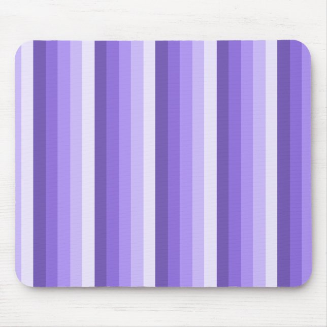 Violet shadow stripes mouse mat (Front)