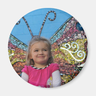 Violet (sheepish) Butterfly Magnet