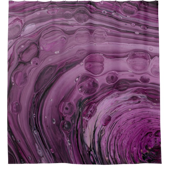 Violet Shower Curtain (Front)