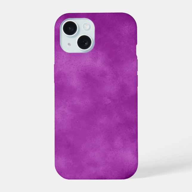 Violet Sky  iPhone 15 Case (Back)