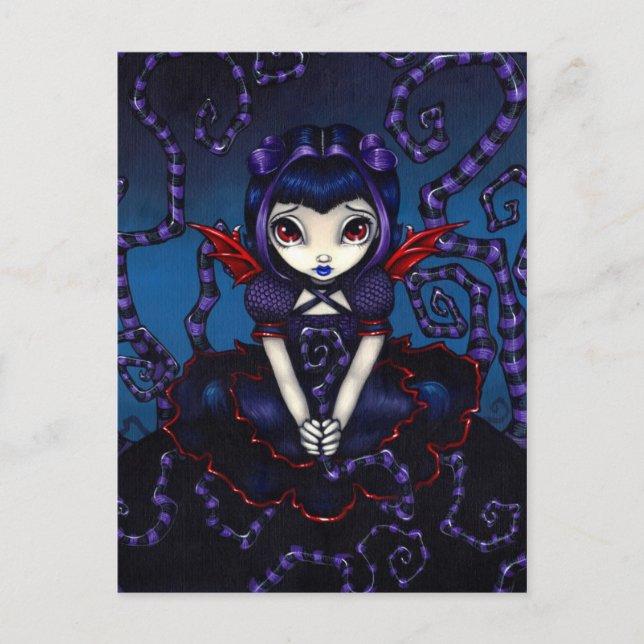 "Violet Sometimes" Postcard (Front)