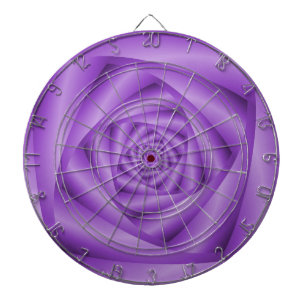 Violet Spiral Dartboard