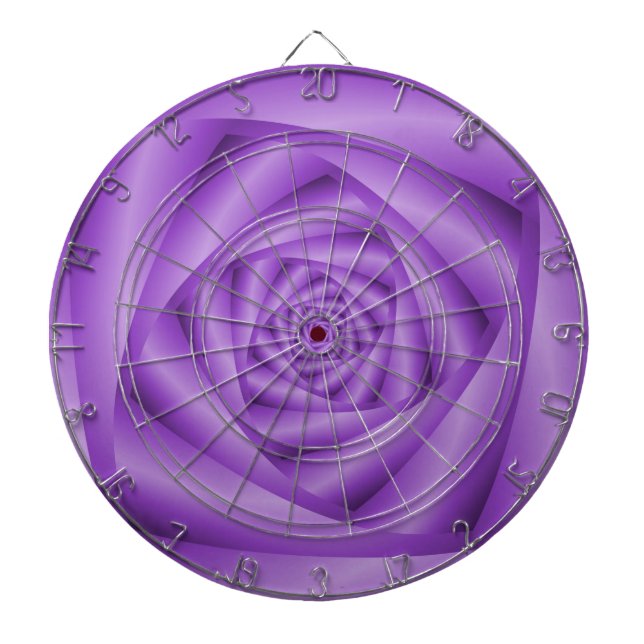 Violet Spiral Dartboard (Front)